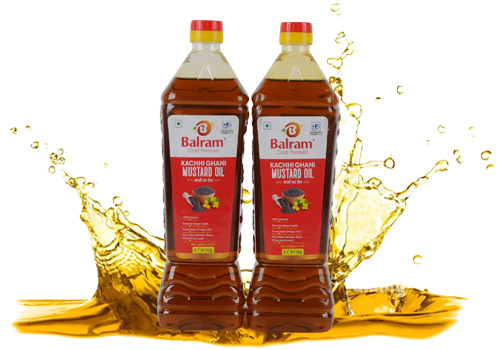 Balram Cold Pressed Kachhi Ghani Mustard Oil