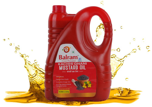 Balram Cold Pressed Kachhi Ghani Mustard Oil