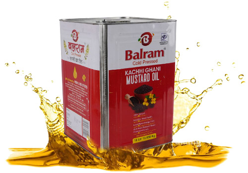 Balram Cold Pressed Kachhi Ghani Mustard Oil